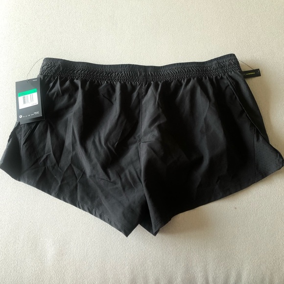 Black Women’s Nike Running Athletic Shorts - Picture 2 of 4